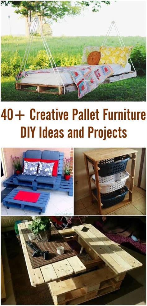 30 Creative Pallet Furniture Diy Ideas And Projects