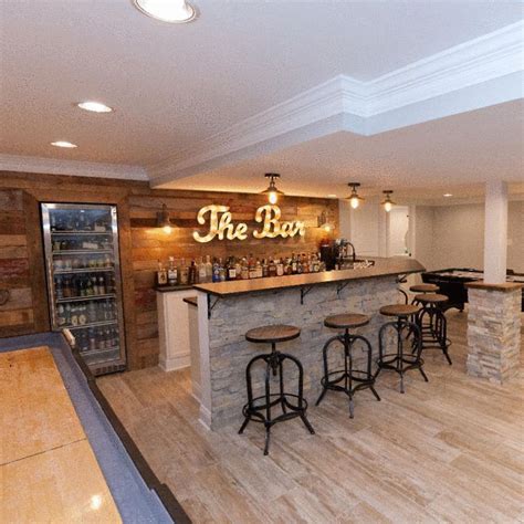 We Took An Unfinished Basement To A Fully Custom Finished Basement With