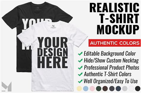 Download FREE REALISTIC T-SHIRT MOCKUP on Behance