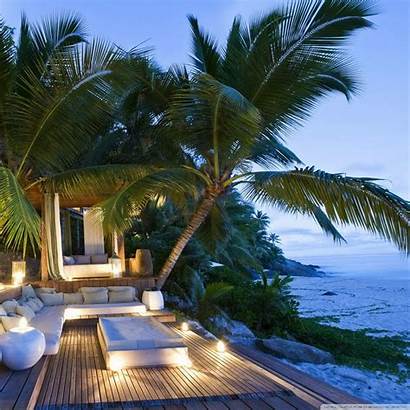 Tropical Beach Resort Tablet Desktop 4k Resorts