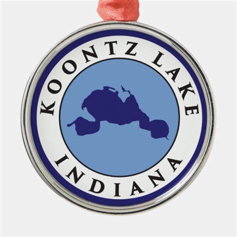 Koontz Lake Indiana Christmas Ornament Uk