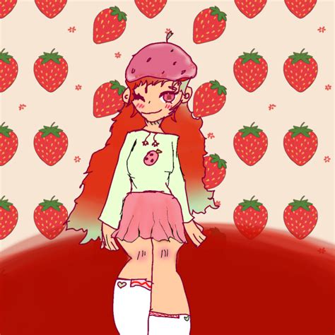 Strawberry Girl 🍓 Ibispaint