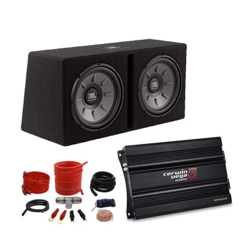 Proreck Pr 122m Complete 1500w Dual 12 Car Subwoofer Includes Loaded
