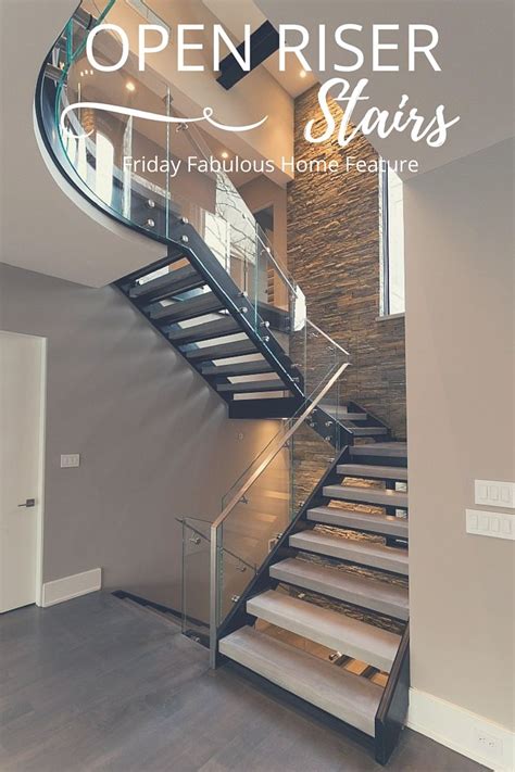 Friday Fabulous Home Feature Open Riser Stairs Sandy Spring Builders