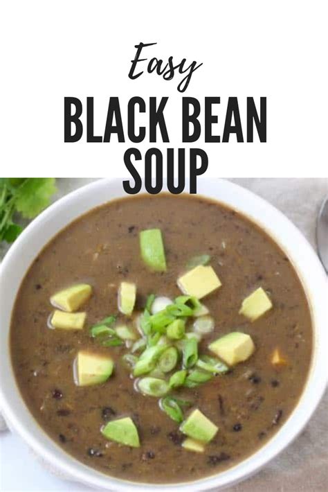 Edo esan or black soup is a delicacy from esan people of edo state, nigeria and is quite tasteful and delicious. How To Make Easy Black Bean Soup #soup #blackbean #avocado #healthy #healthyeating If you thi ...