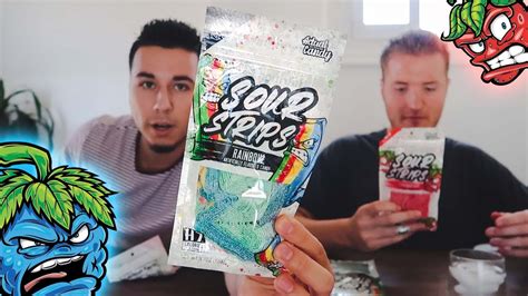 Reviewing Maxx Chewnings Sour Strips Candy Shocking Youtube