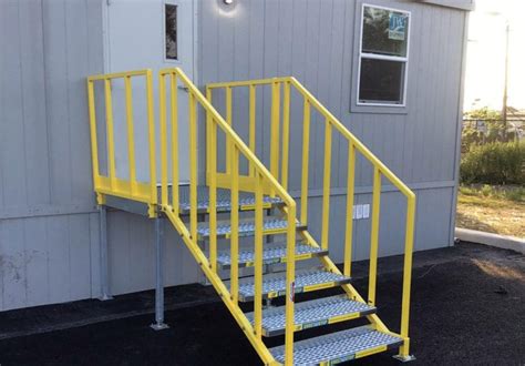 Industrial Metal Stairs And Work Platforms Saferack