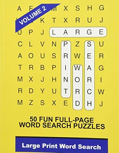 Large Print Word Search Vol 2 Mike Edwards 9781502792471