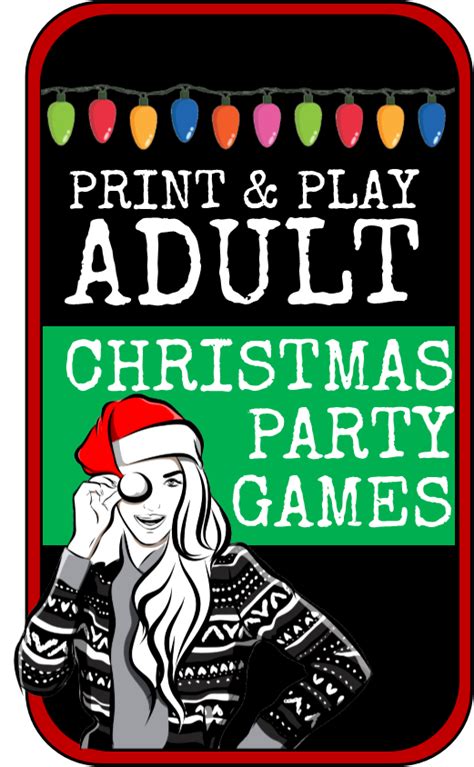 Free Printable Office Christmas Party Games For Adults Printable