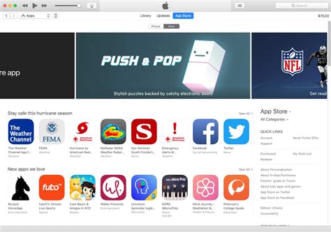 «available on.» buttons (app store, google play, windows store) version: iTunes 12.7 for Mac removes iOS app store | Macworld