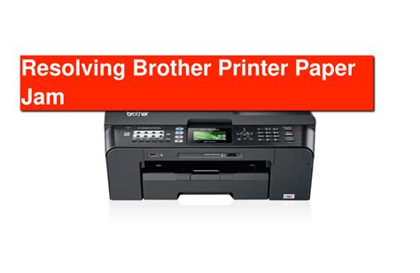 5 Easy Steps To Fix Brother Printer Paper Jam Error
