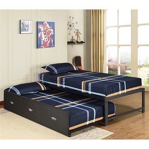 Remove the mattress, bed sheets, and pillows from it. Armada Metal Hi-Riser Bed (Black) - TAF Furniture