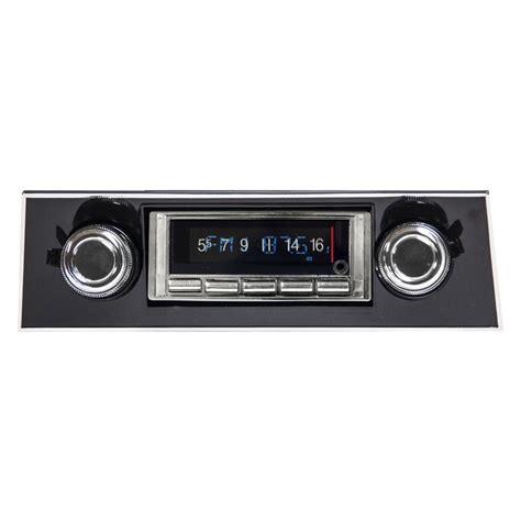 Custom Autosound® Cam Cae 740 Usa 740 Amfm Classic Radio With Bluetooth