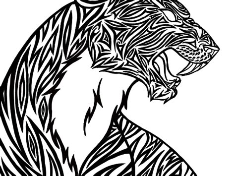 We did not find results for: Tiger Outline 25 points by RussianAnnaB on DeviantArt