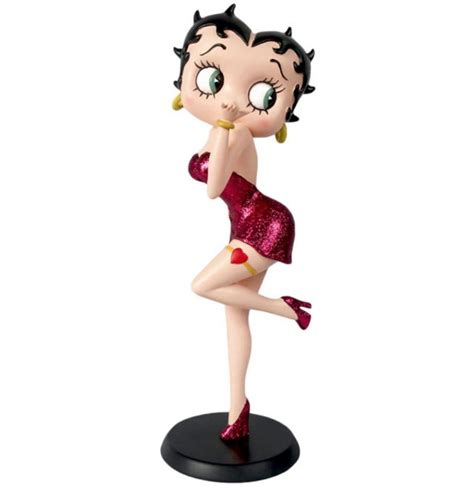 Betty Boop Blowing Kiss Statue