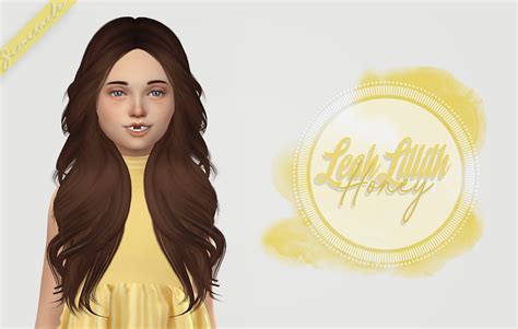 Leahlillith Honey Hair Kids Version At Simiracle Sims 4 Updates All