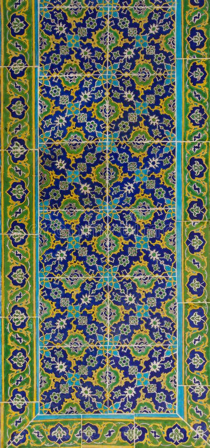 Iznik Mosaic Tiles Stock Image Image Of History Islam