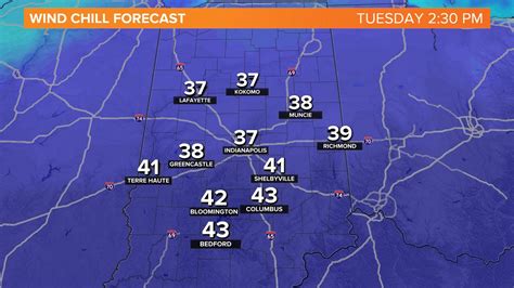 Chilly Day Ahead In Central Indiana