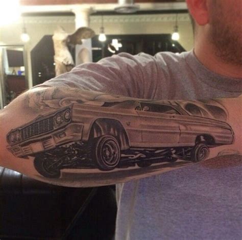 Lowrider Tattoo Lowrider Tattoo Cool Chest Tattoos Dragon Sleeve