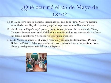 See more of 25 de mayo de 1810 on facebook. Que ocurrio el 25 de mayo de 1810?