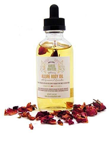 Allure Body Oil Massage Oil Bath Oil All Natural