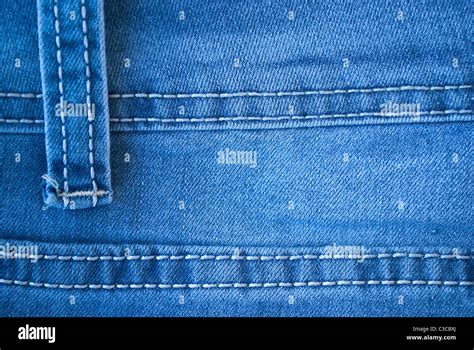Blue Denim Jeans Close Up Texture Stock Photo Alamy