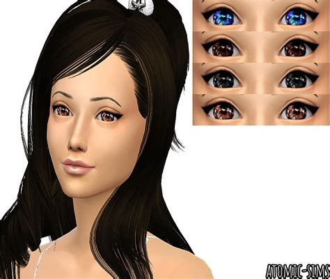 Aungsumarlin Glitter Eyes Conversion The Sims 4 Catalog