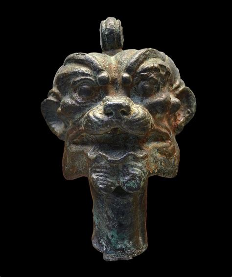 Bronze Head Of Pazuzu Mesopotamia Probably From Nimrud 900 612 Bc