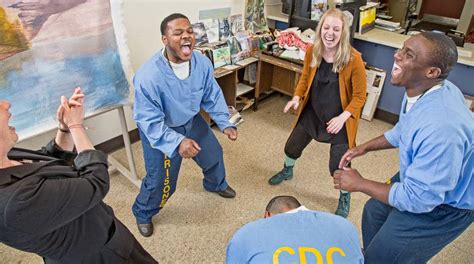 The romantic escape over the hills to the beach. A Year of Theatre at Pelican Bay Prison - Dell'Arte ...