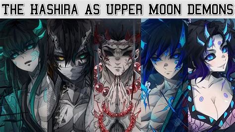 The Hashira As Upper Moon Demons - YouTube
