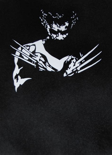 Wolverine Stencil By Remydarling On Deviantart
