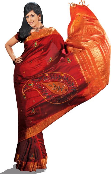 Download Indian Saree Models Png Png Image With No Background
