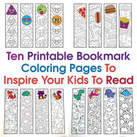 Free Bookmark Templates For Kids Printable Templates