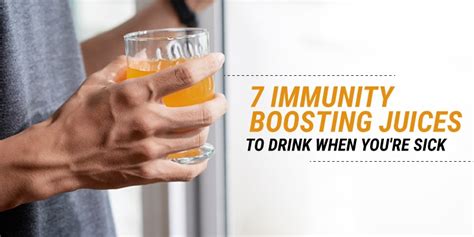 7 Immunity Boosting Juices To Drink When You Are Sick Blog On