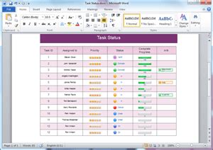 Microsoft Word Tables Templates - FREE DOWNLOAD | Word table, Table
