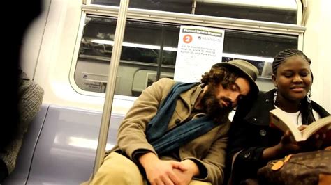 Sleeping On Strangers On The Subway With Images How To Fall Asleep Inspirational People