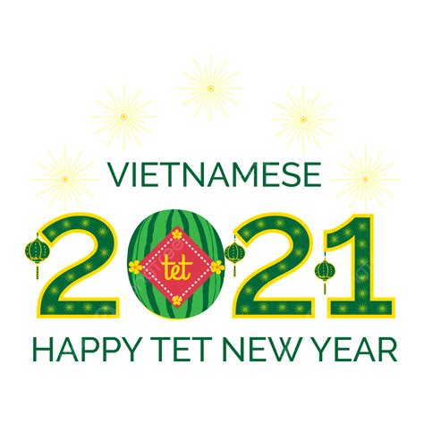 Tet New Year Vector Art Png Vietnamese New Year Tet 2021 Png