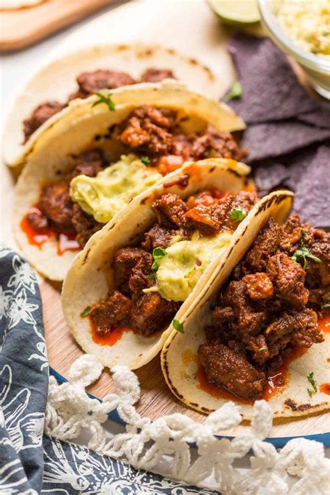 instant pot adobada tacos recipe adobada recipe mexican food recipes authentic pressure