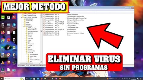 Como Eliminar Virus De Mi Pc Sin Programa Mejor Metodo Youtube