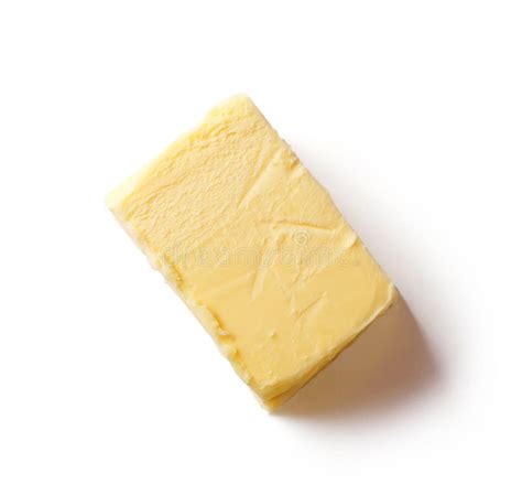 Piece Of Butter Stock Photo Image Of Slice Cholesterol 163697346