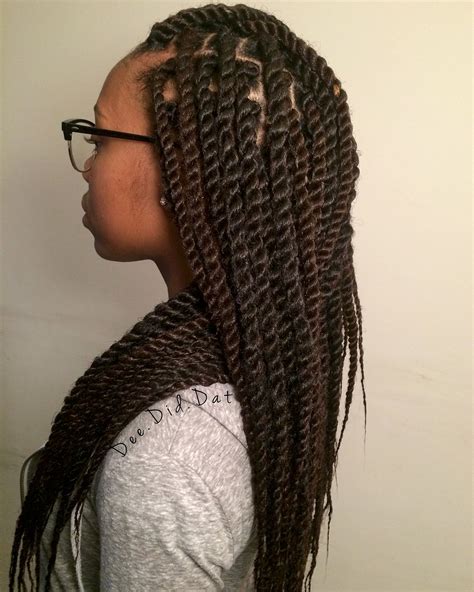 Medium Marley Twists Protective Styles By Dee Did Dat On Instagram Crochet Braids