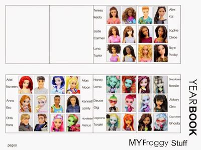 Myfroggystuff blogspot worksheets and if your dolls would like. My Froggy Stuff: How to Make a Doll Book: Yearbook | Free ...