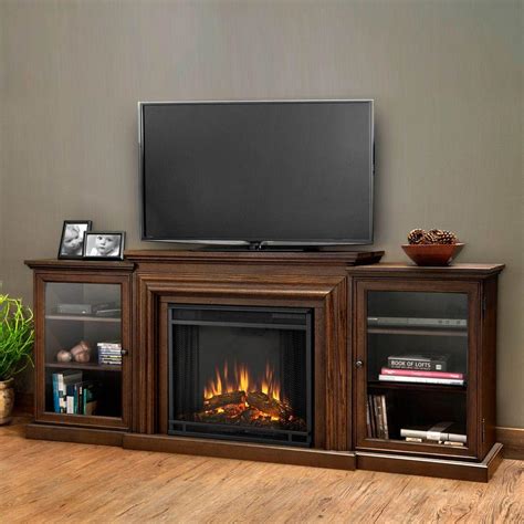 Real Flame Frederick Entertainment 72 In Media Console Electric
