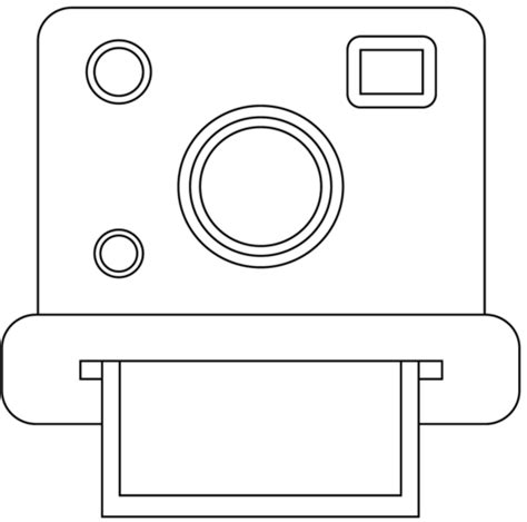 Polaroid Coloring Page Free Printable Coloring Pages