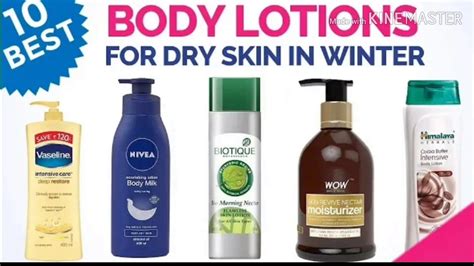 Top 10 Body Lotions For Dry Skin Winters Youtube