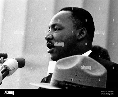 Dr Martin Luther King Jr Giving His I Have A Dream Speech During