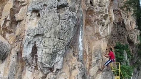 We are your local climbing wall solution provider. Rock Climbing in Batu Caves, Kuala Lumpur - YouTube
