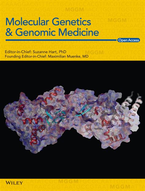 Molecular Genetics And Genomic Medicine Vol 6 No 4