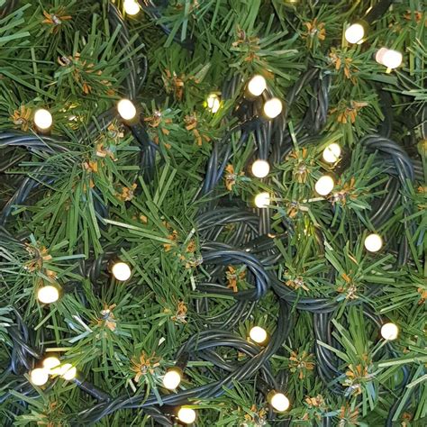 Christmas Tree Lights Set Of 320 Warm White Led Lights Artificial