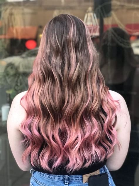 Wavy Hair New Hair Pink Hair Dye Cool Hair Color Dusty Rose Hair